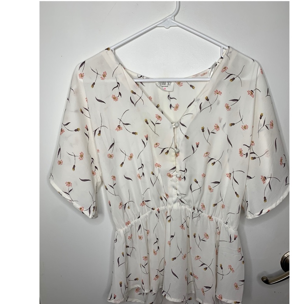 Sienna sky floral top
